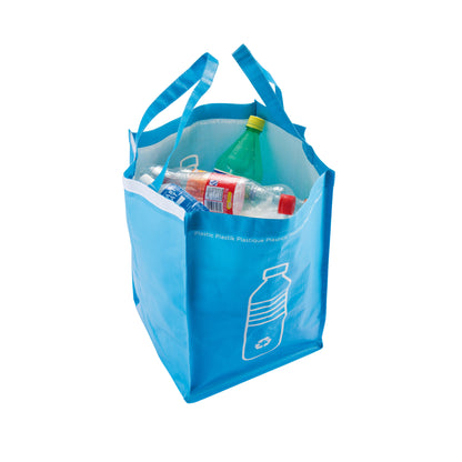 Green-Blue-Orange - Back - XD Collection Recycling Bags (Pack of 3)