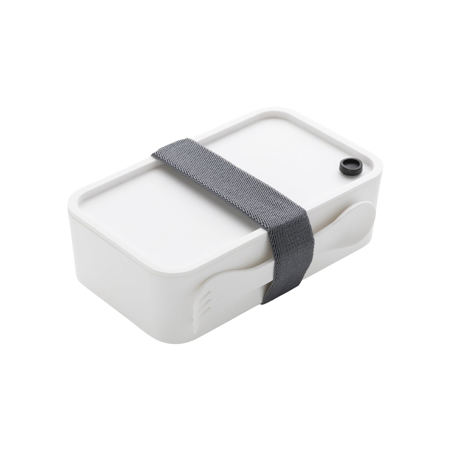 White - Front - XD Collection Polypropylene 0.8L Lunch Box