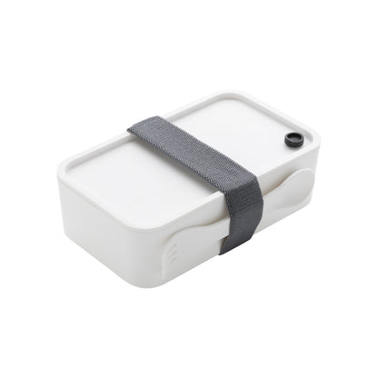 White - Front - XD Collection Polypropylene 0.8L Lunch Box