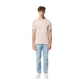 Cloud Pink - Side - Iqoniq Unisex Adult Brett Recycled Cotton T-Shirt