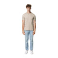 Desert - Side - Iqoniq Unisex Adult Brett Recycled Cotton T-Shirt
