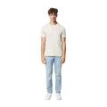 Ivory White - Side - Iqoniq Unisex Adult Brett Recycled Cotton T-Shirt