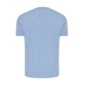 Light Heather Blue - Back - Iqoniq Unisex Adult Brett Recycled Cotton T-Shirt