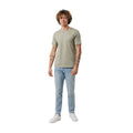 Light Heather Green - Side - Iqoniq Unisex Adult Brett Recycled Cotton T-Shirt