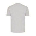 Light Heather Grey - Back - Iqoniq Unisex Adult Brett Recycled Cotton T-Shirt