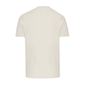 Natural Raw - Back - Iqoniq Unisex Adult Brett Recycled Cotton T-Shirt