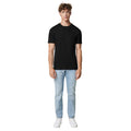 Black - Side - Iqoniq Unisex Adult Brett Recycled Cotton T-Shirt