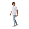 White - Side - Iqoniq Unisex Adult Brett Recycled Cotton T-Shirt