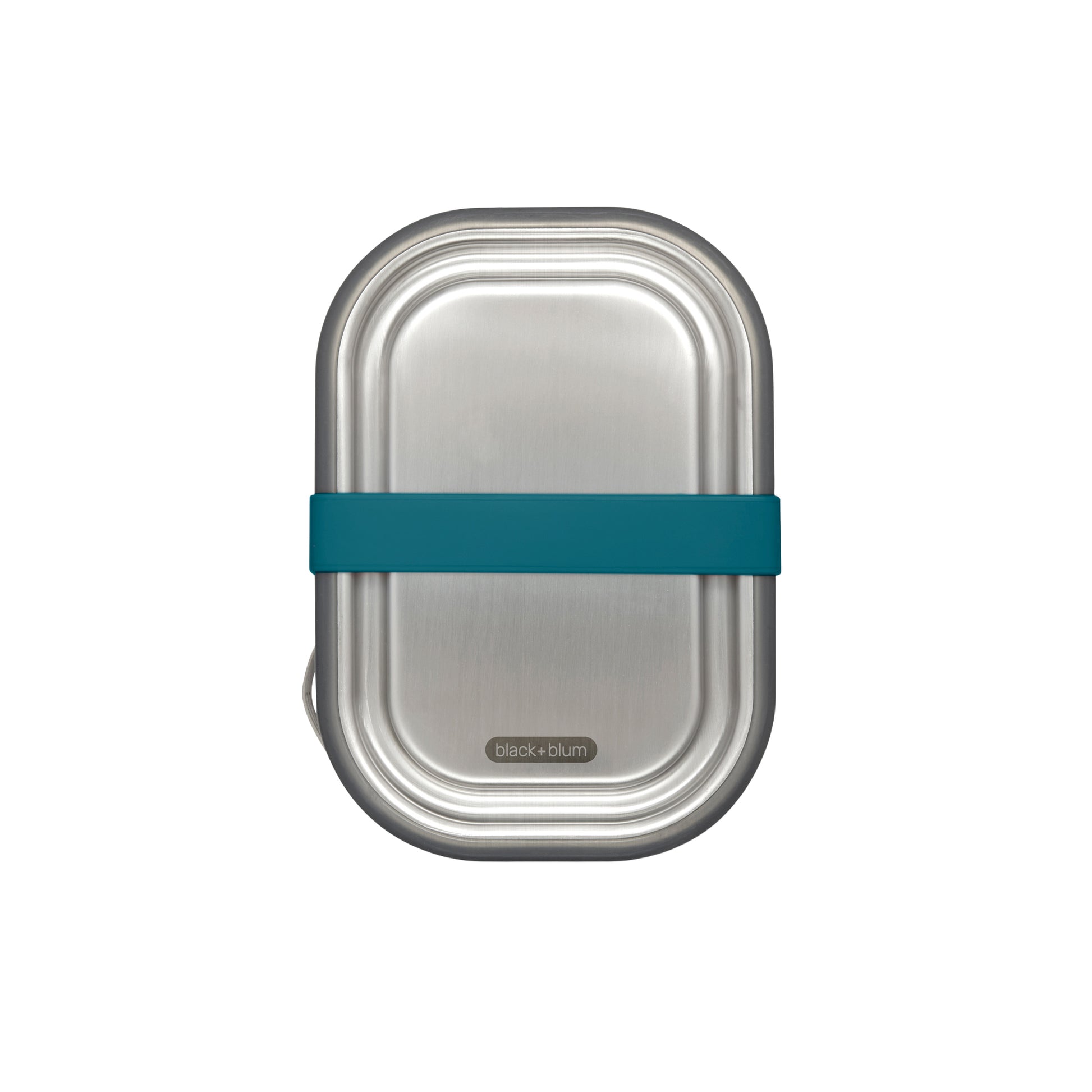 Turquoise - Side - Black + Blum Stainless Steel 3 in 1 Lunch Box