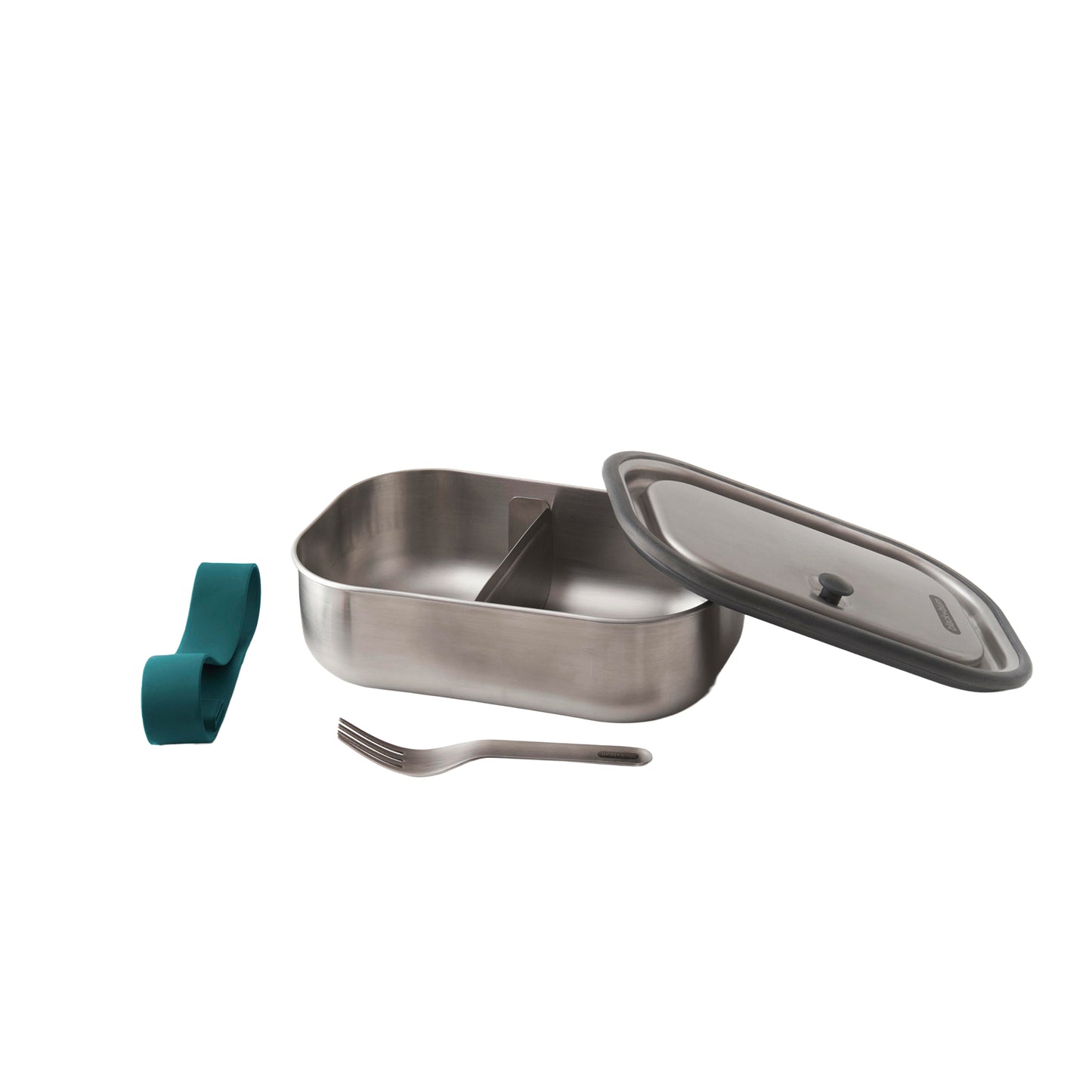 Turquoise - Lifestyle - Black + Blum Stainless Steel 3 in 1 Lunch Box