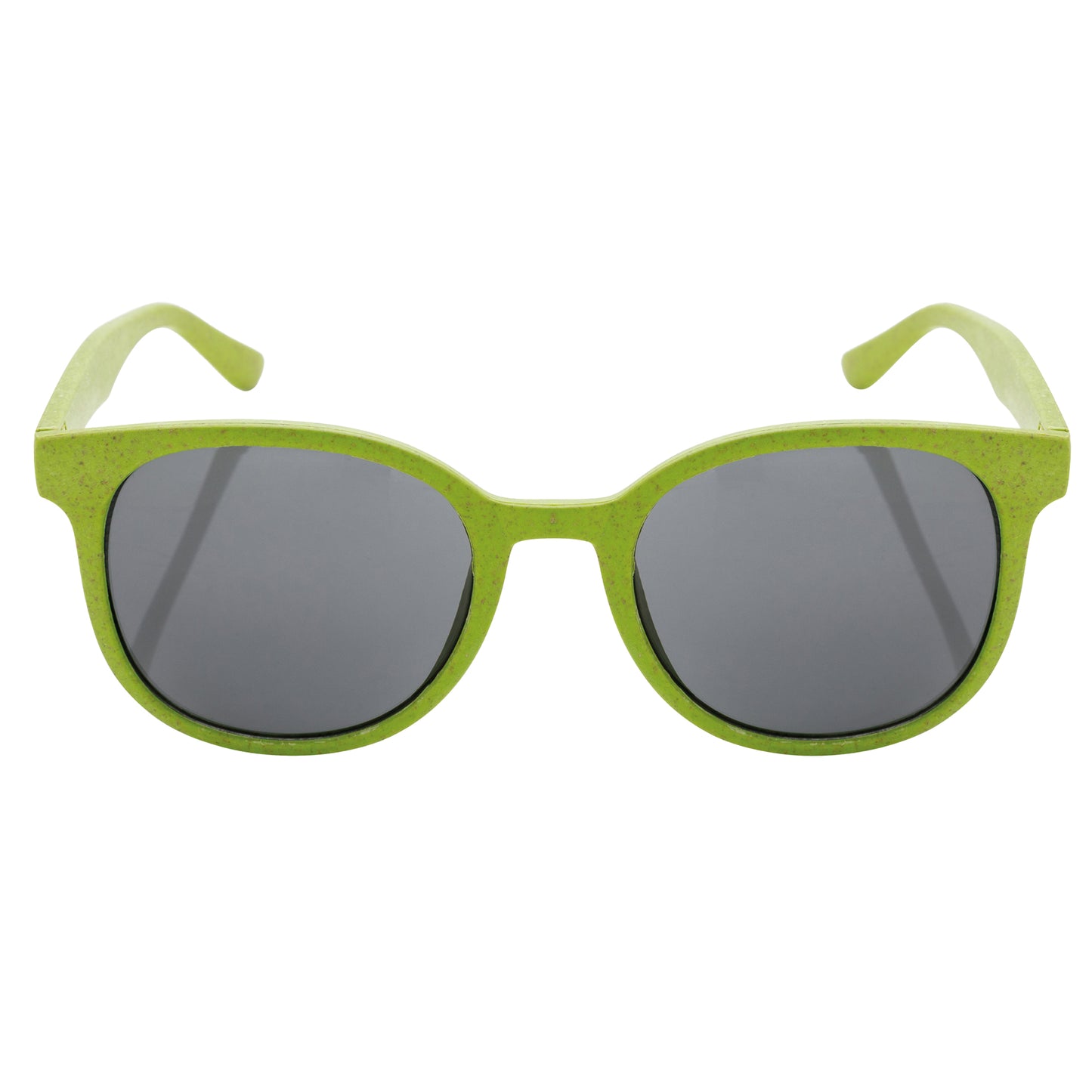 Green - Front - XD Collection Unisex Adult Wheat Straw Sunglasses