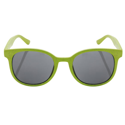Green - Front - XD Collection Unisex Adult Wheat Straw Sunglasses