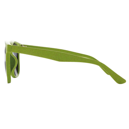 Green - Back - XD Collection Unisex Adult Wheat Straw Sunglasses