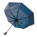 Blue - Back - XD Collection Impact Aware RPET Folding Umbrella