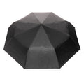 Silver - Back - XD Collection Impact Aware RPET Folding Umbrella
