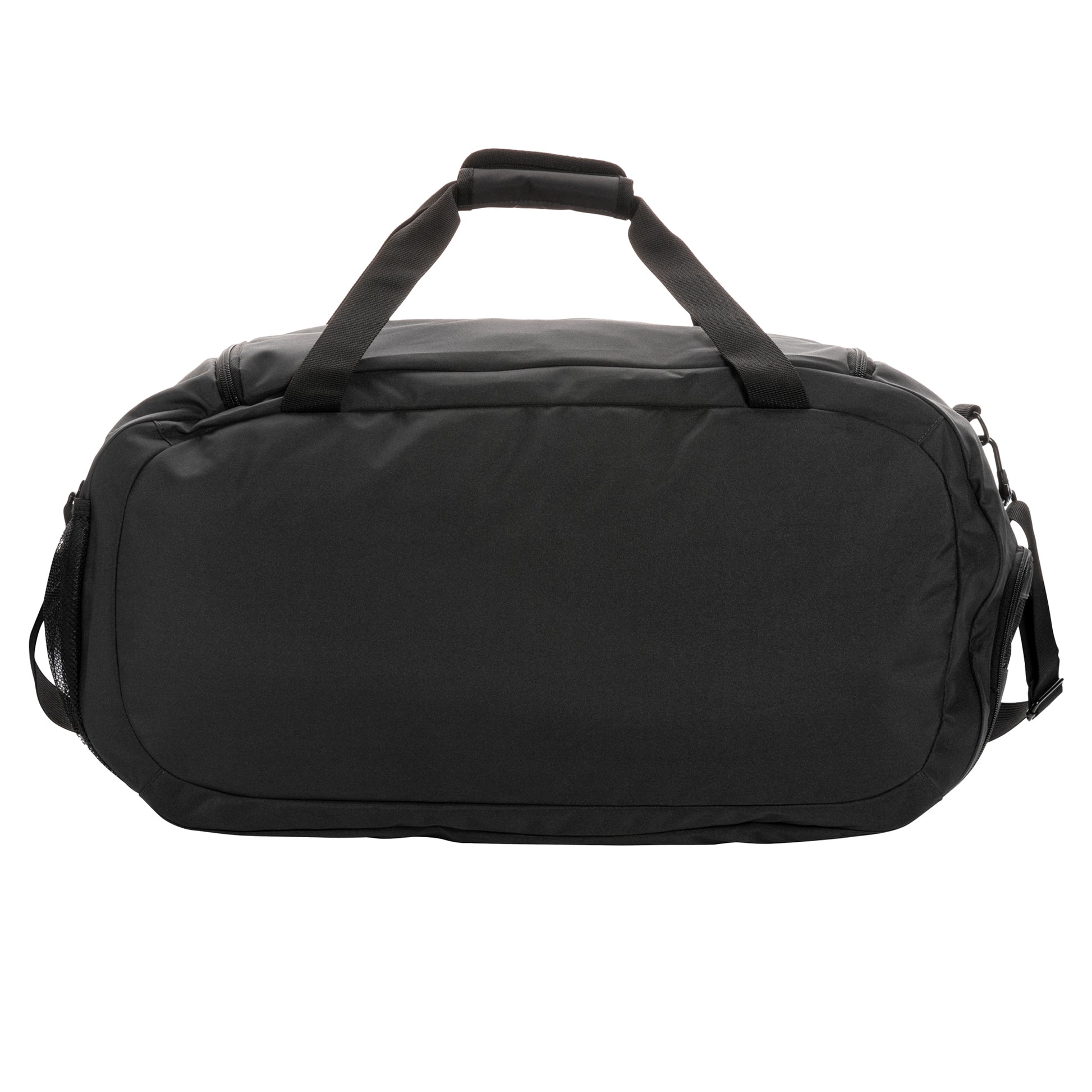 Black - Back - Swiss Peak Aware RPET 50L Duffle Bag