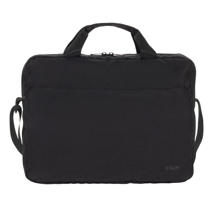 Black - Front - Swiss Peak Essential RPET Aware Laptop Bag