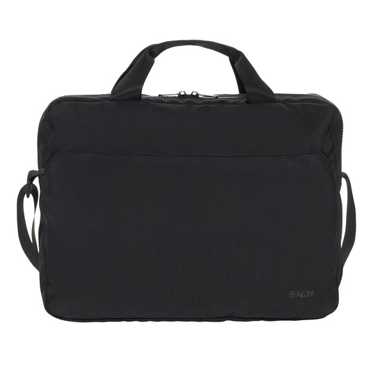Black - Front - Swiss Peak Essential RPET Aware Laptop Bag