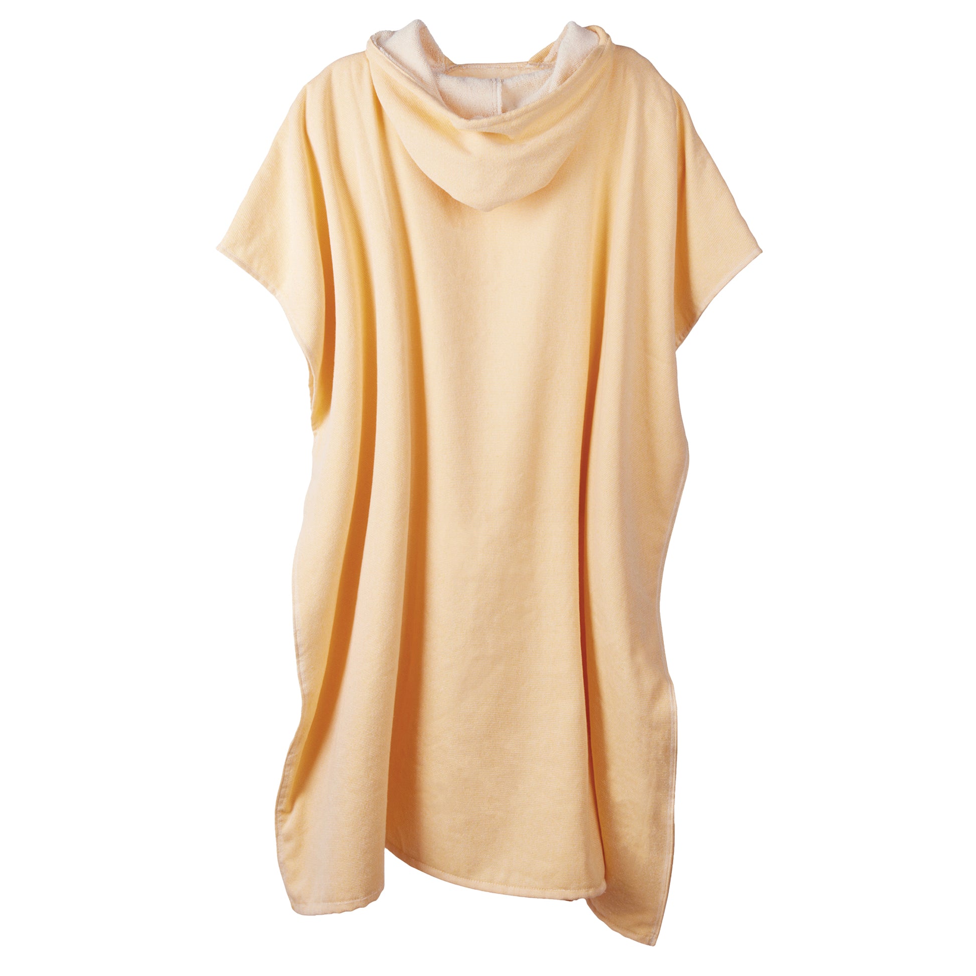 Yellow - Back - Vinga Unisex Adult Tolo Terrycloth Hammam Poncho