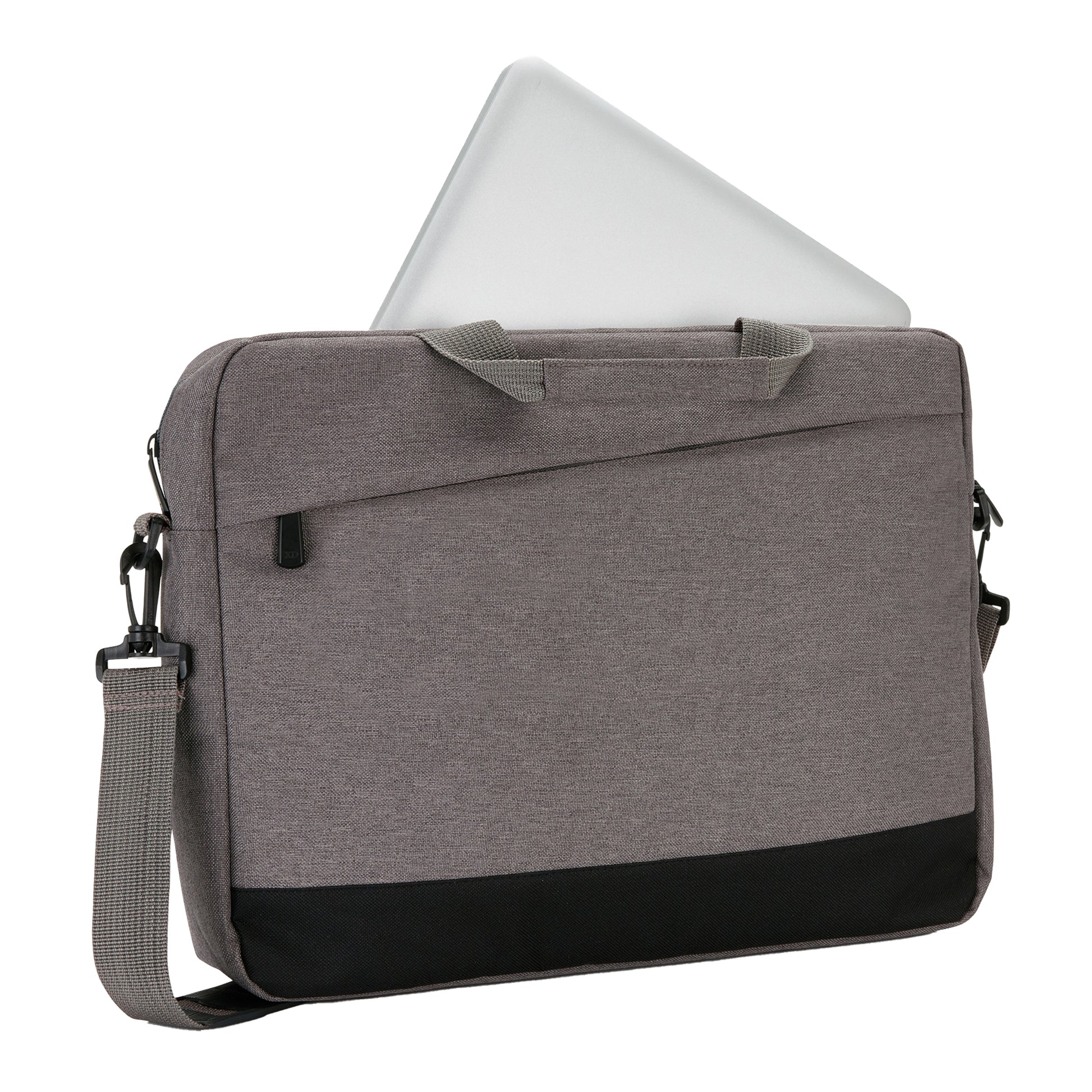 Grey - Back - XD Collection Trend Laptop Bag