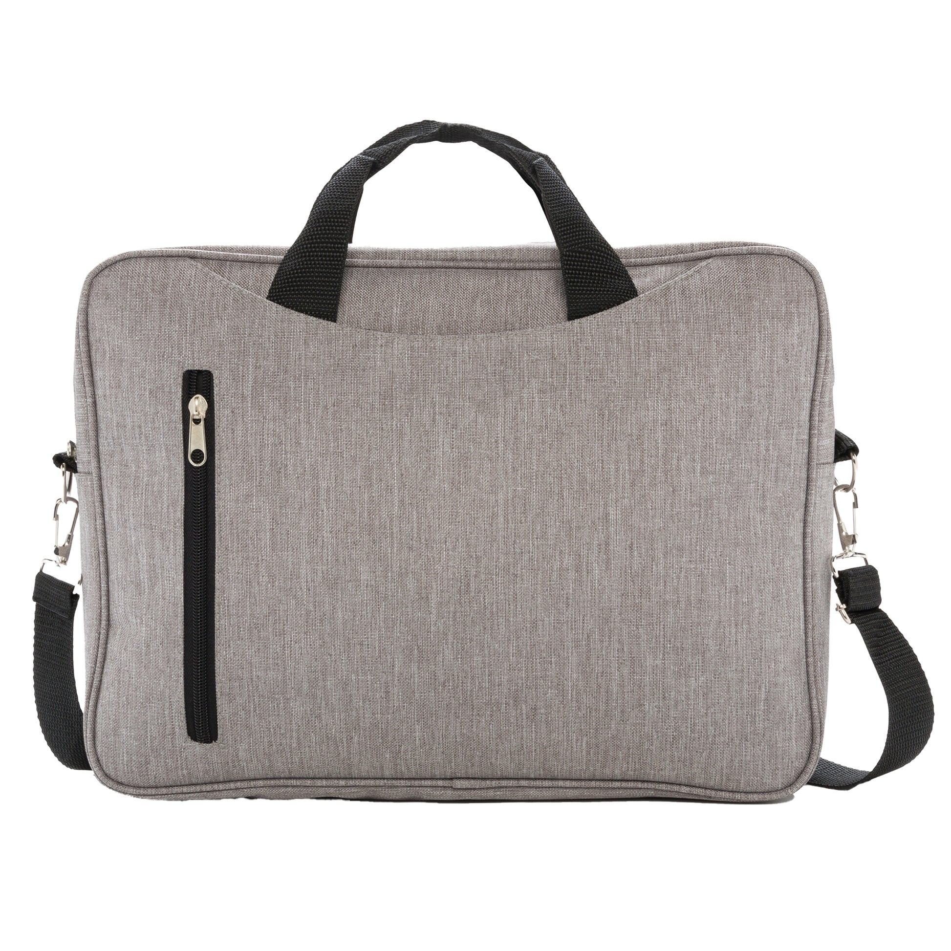 Grey - Front - XD Collection Classic Laptop Bag