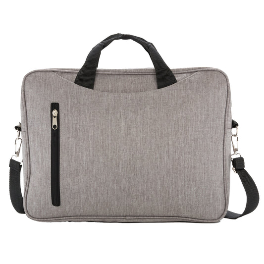 Grey - Front - XD Collection Classic Laptop Bag