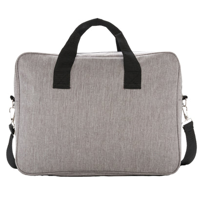 Grey - Back - XD Collection Classic Laptop Bag