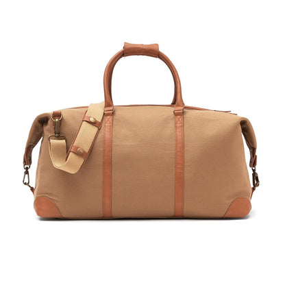 Brown - Back - Vinga Sloane RPET Weekend Bag