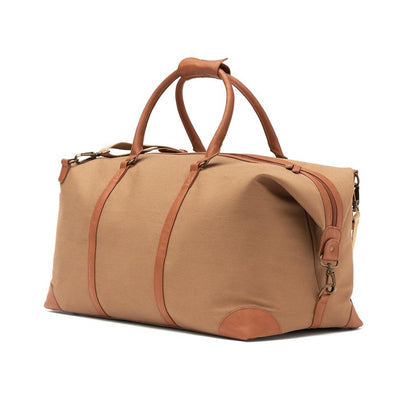Brown - Side - Vinga Sloane RPET Weekend Bag