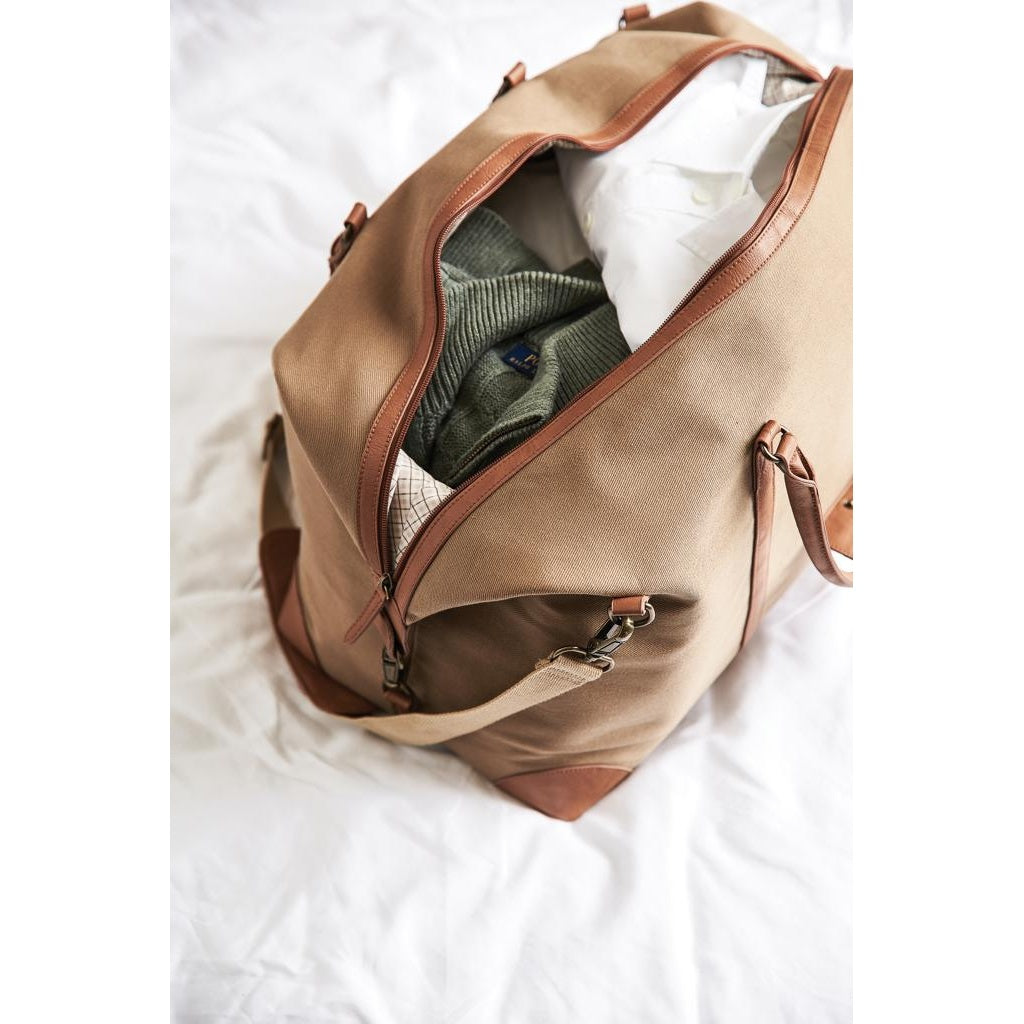 Brown - Lifestyle - Vinga Sloane RPET Weekend Bag