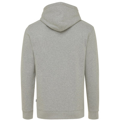 Heather Grey - Back - Iqoniq Unisex Adult Torres Recycled Cotton Undyed Hoodie