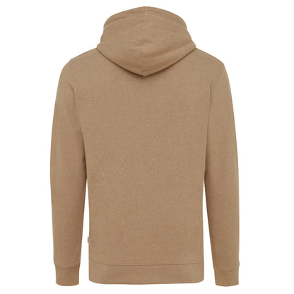 Heather Brown - Back - Iqoniq Unisex Adult Torres Recycled Cotton Undyed Hoodie