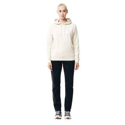 Natural Raw - Side - Iqoniq Unisex Adult Torres Recycled Cotton Undyed Hoodie