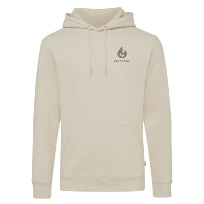 Natural Raw - Front - Iqoniq Unisex Adult Torres Recycled Cotton Undyed Hoodie