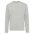 Heather Grey - Front - Iqoniq Unisex Adult Denali Recycled Cotton Undyed Sweatshirt