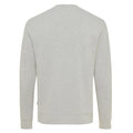 Heather Grey - Back - Iqoniq Unisex Adult Denali Recycled Cotton Undyed Sweatshirt