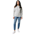 Heather Grey - Side - Iqoniq Unisex Adult Denali Recycled Cotton Undyed Sweatshirt