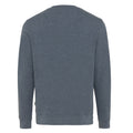 Heather Navy - Back - Iqoniq Unisex Adult Denali Recycled Cotton Undyed Sweatshirt