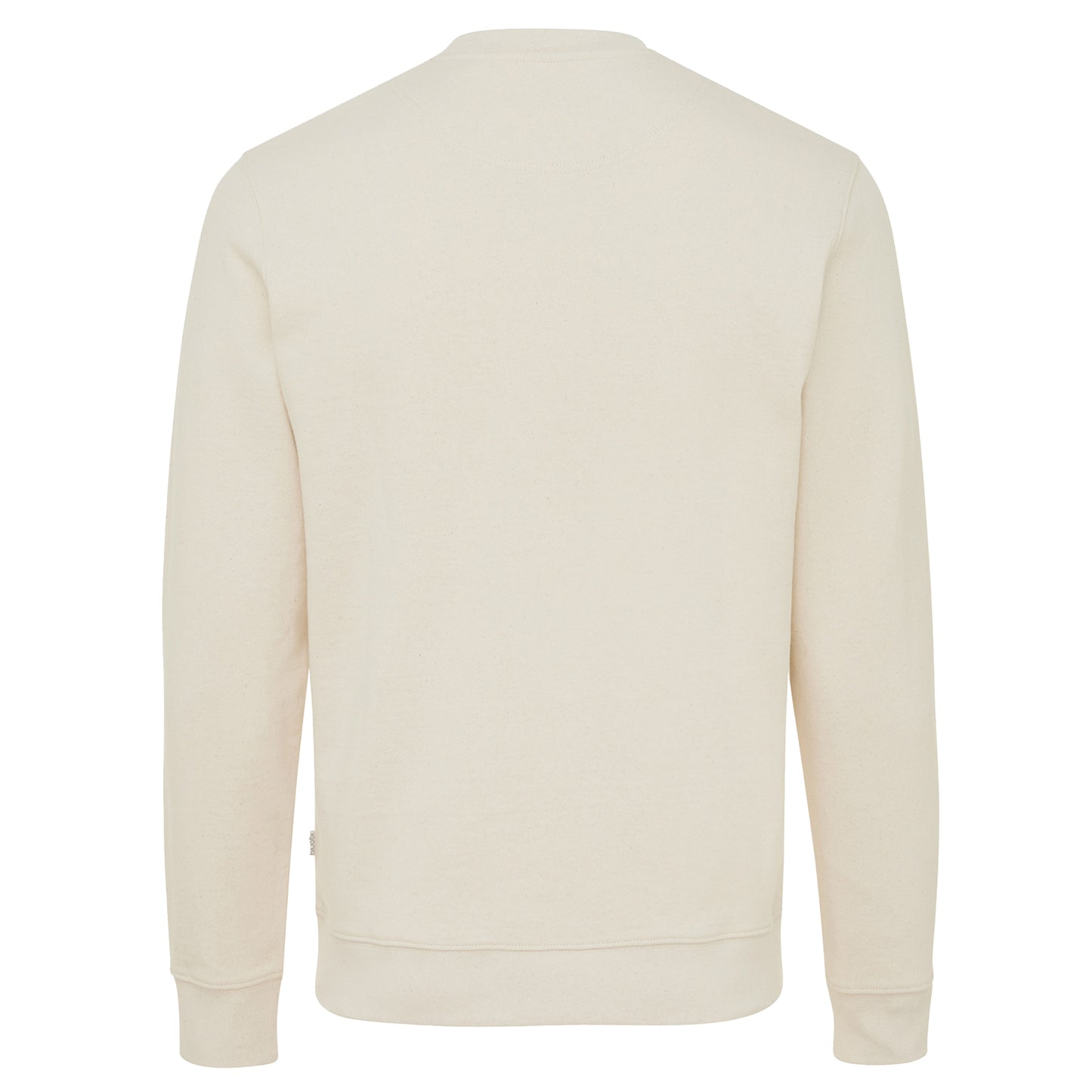 Natural Raw - Back - Iqoniq Unisex Adult Denali Recycled Cotton Undyed Sweatshirt