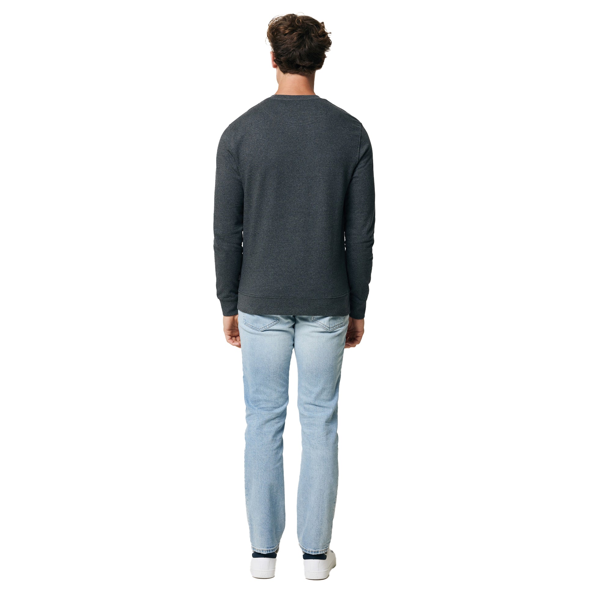 Heather Anthracite Heather - Lifestyle - Iqoniq Unisex Adult Denali Recycled Cotton Undyed Sweatshirt