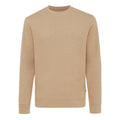 Heather Brown - Front - Iqoniq Unisex Adult Denali Recycled Cotton Undyed Sweatshirt