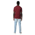 Burgundy - Lifestyle - Iqoniq Unisex Adult Bryce Recycled Cotton T-Shirt
