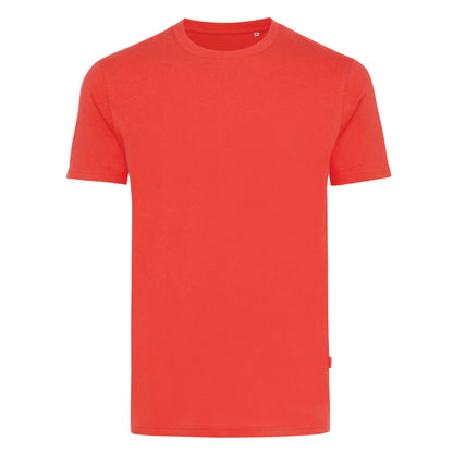 Luscious Red - Front - Iqoniq Unisex Adult Bryce Recycled Cotton T-Shirt