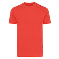 Luscious Red - Front - Iqoniq Unisex Adult Bryce Recycled Cotton T-Shirt