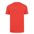 Luscious Red - Back - Iqoniq Unisex Adult Bryce Recycled Cotton T-Shirt