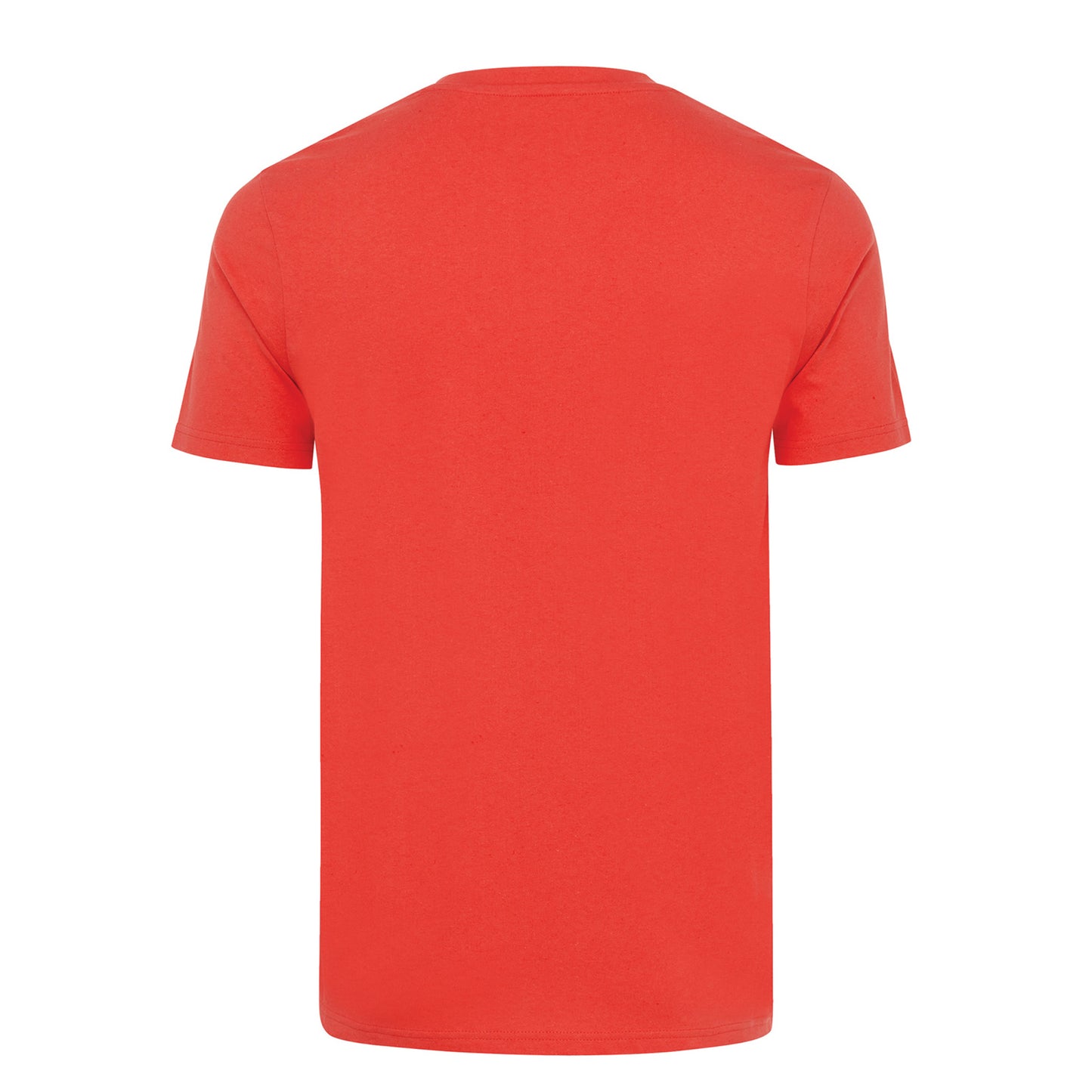 Luscious Red - Back - Iqoniq Unisex Adult Bryce Recycled Cotton T-Shirt