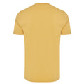 Ochre Yellow - Back - Iqoniq Unisex Adult Bryce Recycled Cotton T-Shirt