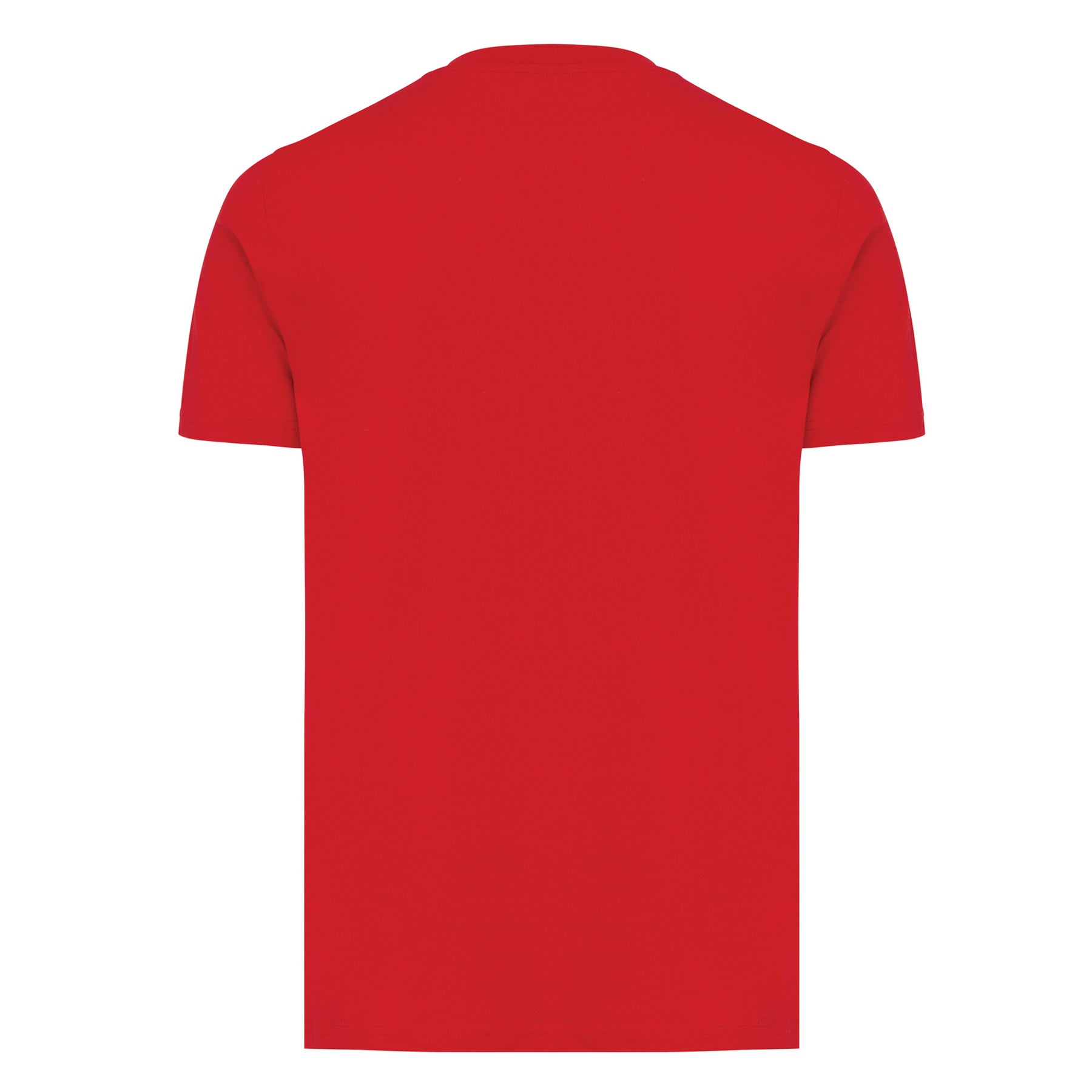 Red - Back - Iqoniq Unisex Adult Bryce Recycled Cotton T-Shirt