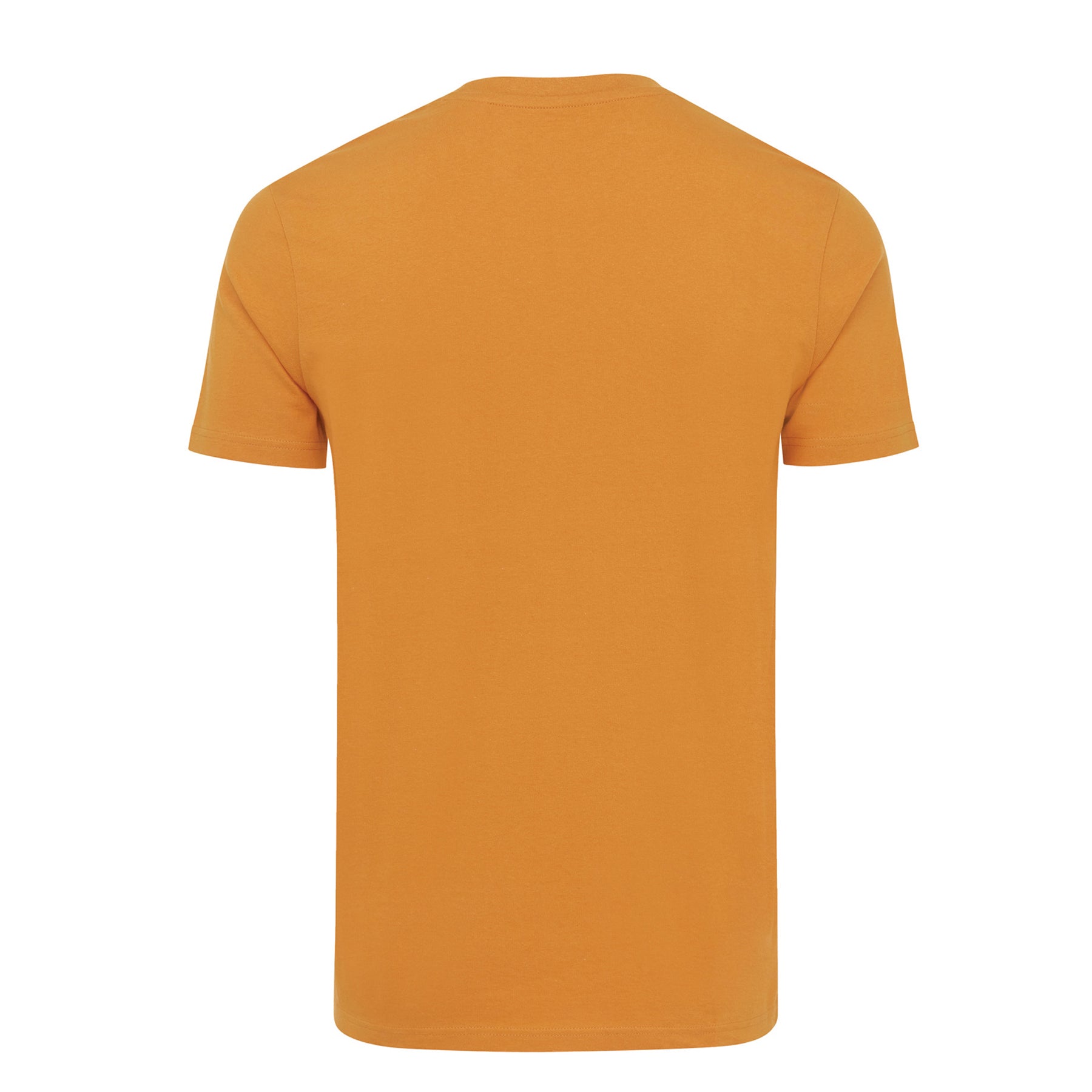 Sundial Orange - Back - Iqoniq Unisex Adult Bryce Recycled Cotton T-Shirt