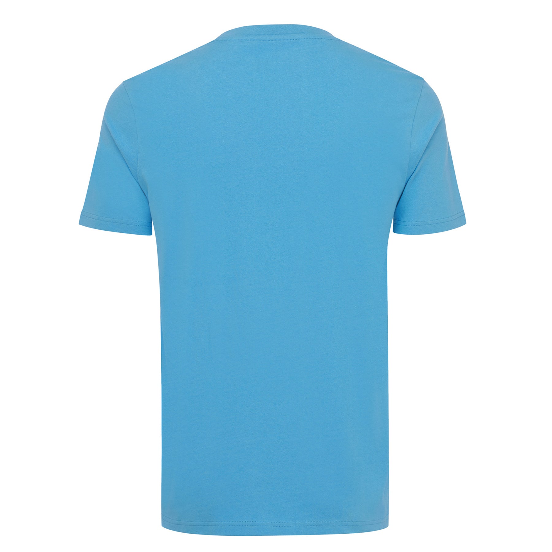 Tranquil Blue - Back - Iqoniq Unisex Adult Bryce Recycled Cotton T-Shirt